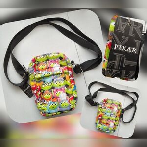 Buckle-Down Colorful Toy Story 'Alien' Crossbody Bag (Nwts)